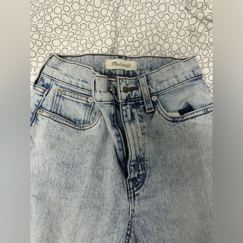 Madewell wide leg jeans